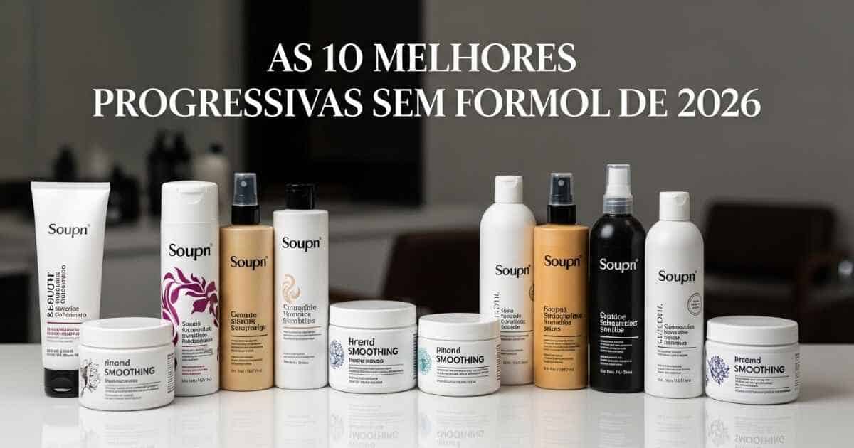 Progressiva sem formol melhor 2026 - comparativo profissional de tratamento capilar orgânico para alisar cabelos com segurança reduzindo frizz e volume sem formol