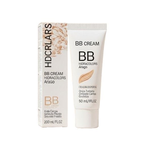 BB Cream Hidracolors Árago hidratante com acabamento natural para todos os tipos de pele