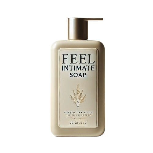 Feel Feel sabonete íntimo feminino com fórmula suave e hidratante, indicado para pele sensível e pós-depilação