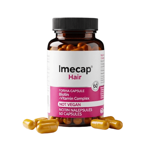 "Imecap Hair - vitamina com biotina e complexo vitamínico para crescimento capilar"